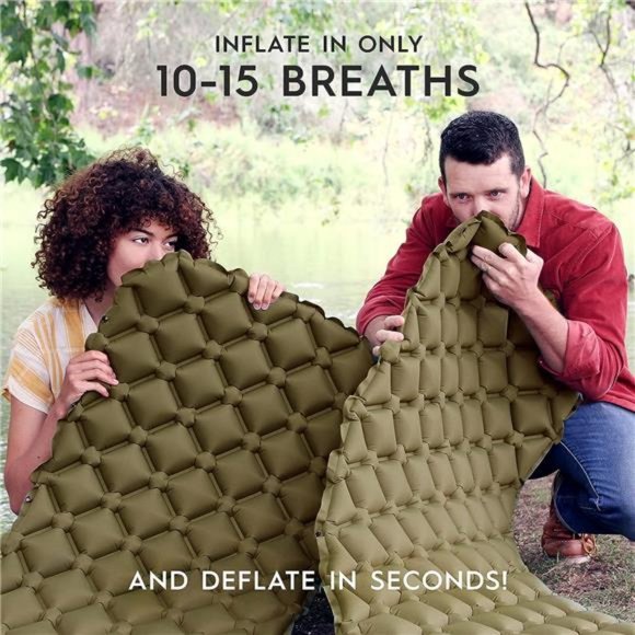 Sleeping Pad for Camping Ultralight Backpacking,SleepingMat for Hiking,Traveling - Picture 4 of 6